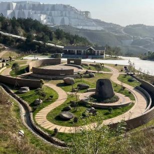 甘肃仿古石铺装整体效果