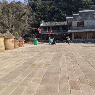 甘肃仿古石铺装效果