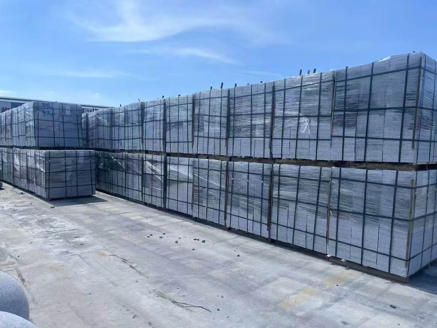 甘肃 芝麻白火烧成品300*600地铺料，大量现货，物美价廉