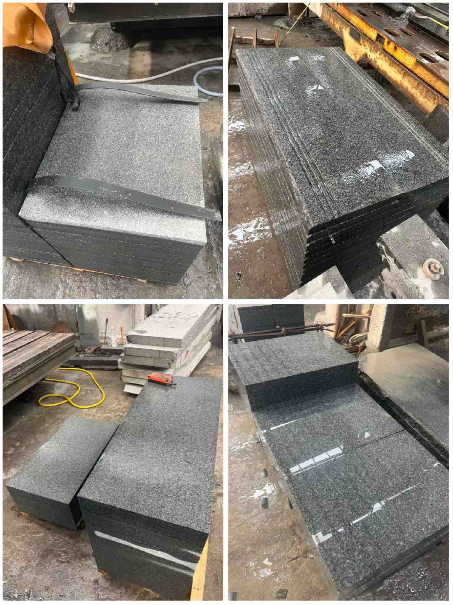 甘肃 芝麻黑地铺石材