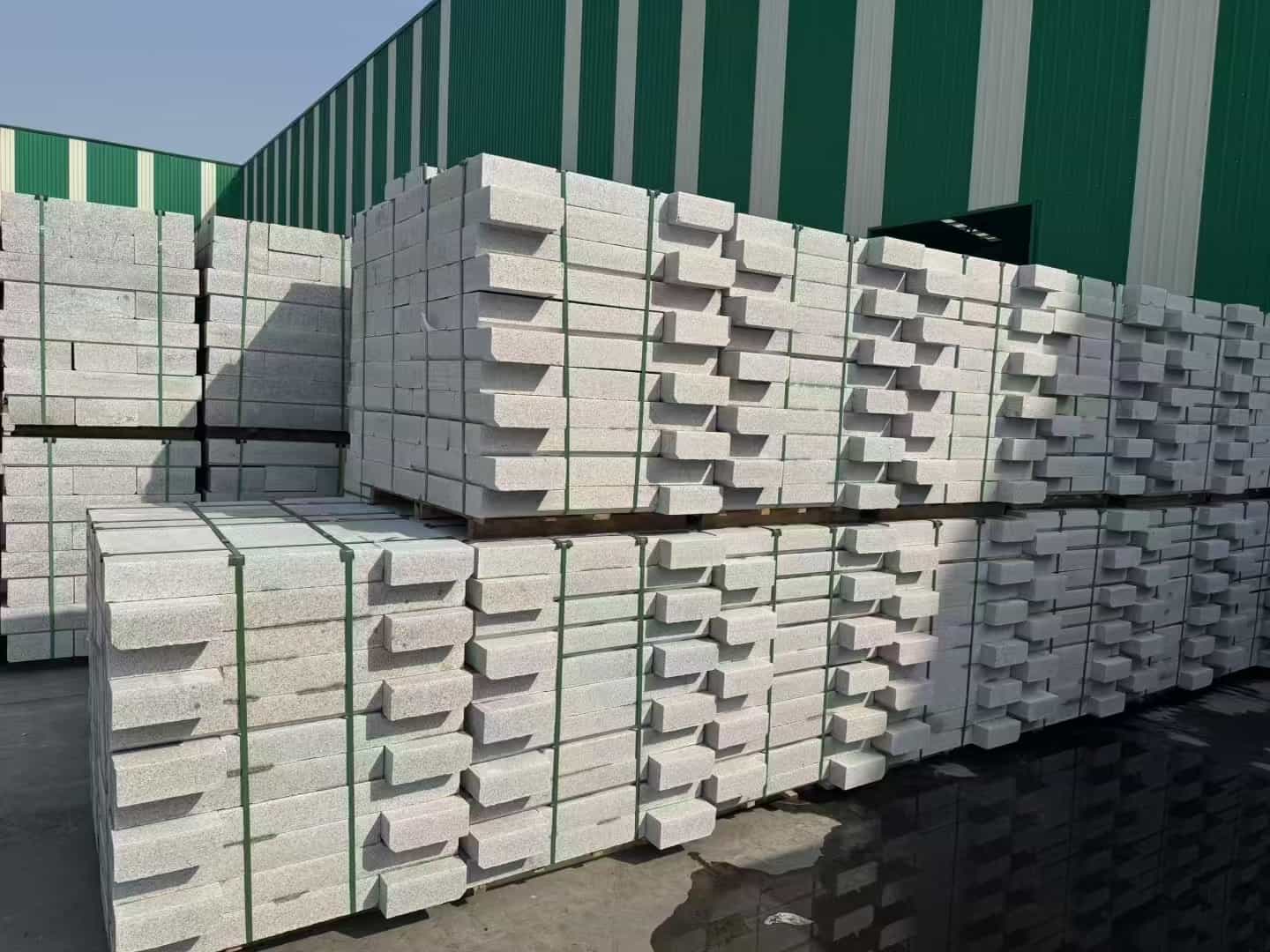 甘肃芝麻白路沿石