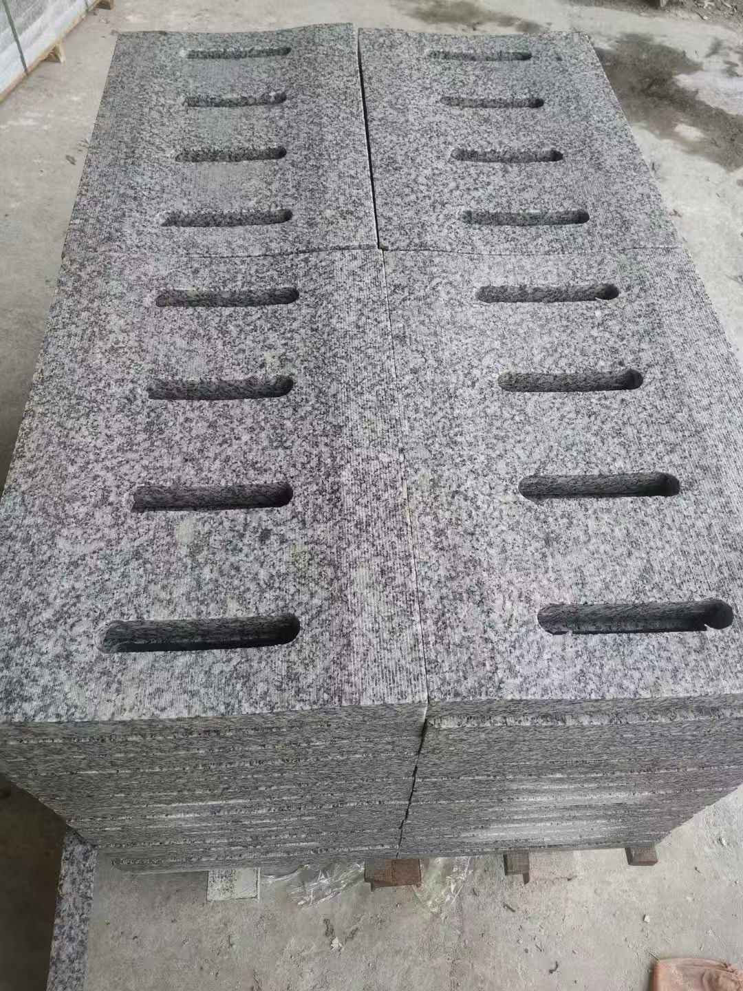 甘肃 花岗岩石材下水沟盖板，下水槽