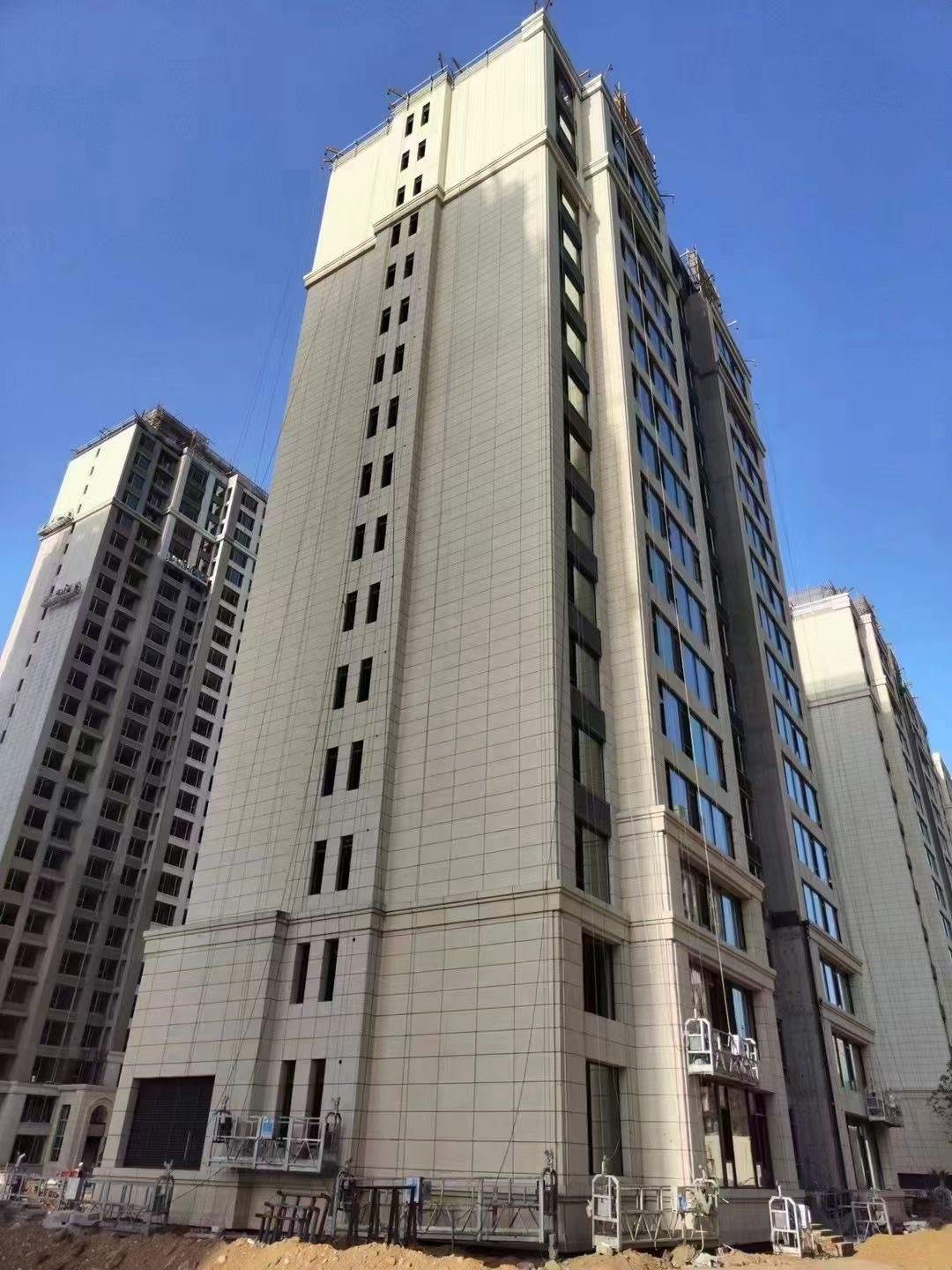 甘肃黄金麻高端小区，外墙干挂